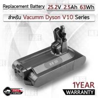 ราคา MLIFE - รับประกัน 1 ปี - แบตเตอรี่ Dyson V10 เครื่องดูดฝุ่น 25.2V 2500mAh Battery Dyson V10 Animal , Dyson V10 Absolute (20632307070)