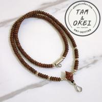 ราคา สร้อยกะลา แขวน พระเครื่อง หน้า-หลัง ไม้มงคล งานสแตนเลส (16068021615)