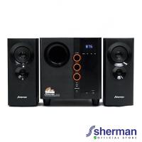 ราคา SHERMAN SB-55B2B มินิโฮมเธียเตอร์ ลำโพง Actve 2.1 Ch 80W Bluetooth Speaker (15047659801)