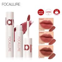 ราคา Focallure ลิปสติก เนื้อแมตต์ กํามะหยี่ ติดทน จูบไม่หลุด กันน้ำ (6662119552)
