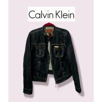 ราคา Calvin Klein jeans เสื้อแจ๊คเก็ตยีนส์ สียีนส์เข้ม แขนยาว ผ้าหนาค่ะ มีตำหนิซิปค่ะ (18769518525)