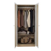 ราคา [กทม. 3-5 วัน ส่ง] Koncept furniture ตู้เสื้อผ้า ขนาด 80 ซม. รุ่น Hanz สีโอ๊ค (80x60x180 ซม.) (12842814122)
