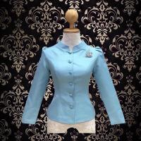 ราคา เสื้อไหมลาวทรงจิตรลดา (17869364748)