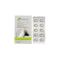 ราคา Tropicana | ทรอปิคานา น้ำมันมะพร้าวบริสุทธิ์สกัดเย็นออร์แกนิก ชนิดแคปซูลซอฟเจล สำหรับรับประทาน แผง 10เม็ด(500มก/เม็ด) (8314724081)