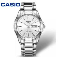 ราคา Casio Stancdard รุ่น MTP-1239D-7ADF นาฬิกาผู้ชายสายแสตนเลส หน้าปัดสีเงิน มั่นใจ ของแท้100% รับประกันศูนย์ 1 ปี (11411046532)