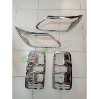 ราคา ครอบไฟหน้า + ไฟท้าย Chevrolet Colorado ชุบโครเมี่ยม ใส่ปี 2016-2020 (10782395598)