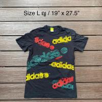 ราคา เสื้อยืด มือสอง Adidas อาดิดาส เขียวเหลืองแดง เสื้อกีฬา ของแท้ เปิดกระสอบ ญี่ปุ่น (21078937184)