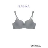 ราคา SABINA BRALESS เสื้อชั้นใน Invisible Wire (ไม่มีโครง) รุ่น Habpy Push รหัส HBHN1005SL สีเทาอ่อน (19671561381)