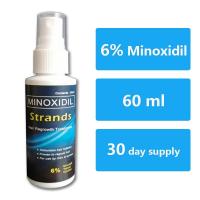 ราคา Minoxidil Strands 6% Minoxidil Topical Solution (ขวดละ 30 มล.) ปลูกผม ปลูกเครา (21239346099)