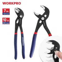 ราคา WORKPRO 7" 10" คีม คีมคอม้า คีมจับท่อ คีมคอม้าขยายปากได้ ประแจจับท่อ ประแจคอม้า ชุดประแจคอม้า ประแจเลื่อน (11177720448)