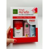 ราคา Baby Bright โฟมล้างหน้าแตงโม 160 g + ครีมอาบน้ำกลูต้าไธโอน 85 ml + ครีมอาบน้ำโกทมิลค์ 85ml เบบี้ไบร์ท (23425841186)