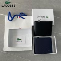 ราคา กระเป๋าสตางค์ผู้ชาย ลาคอสท์ (พร้อมกล่องและถุงกระดาษ )*Lacoste_กระเป๋าการ์ดกระเป๋าเงินสั้น (15394461598)