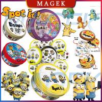 ราคา （spot it ）เกมไพ่ ปาร์ตี้ เกมไพ่ ความรู้ความเข้าใจของเด็ก spot it เกมจับคู่ภาพ Dobble Card Game Spot It Potte（Harry (21463504679)