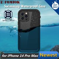 ราคา [Shellbox] Ip68 เคสโทรศัพท์มือถือใสกันน้ําสําหรับ Iphone 14 13 12 Mini Se 11 Pro Max Xr Xs Max X 8 7 6S 6 Plus S23 S22 S21 Ultra (5889833664)