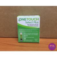 ราคา (เช็กให้ตรงรุ่น ไม่รับเปลี่ยนคืน) แผ่นตรวจน้ำตาล OneTouch Select Plus (25 แผ่น) exp 06-2023 (20906619975)
