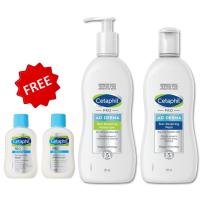 ราคา Cetaphil PRO AD Derma Skin Restoring Moisturizer 295ml (Packageใหม่เซ็ตแถมขวดเล็ก) , Wash 295ml ( Cetaphil Restoraderm ) (5638564923)