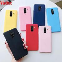 ราคา Phone Case For Samsung Galaxy A6 Plus J8 A7 A6 2018 J4+ J4 Plus Case Cover Soft Silicone Back Cover Funda Samsung A6 2018 A 6 A6 (5157936159)