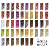 ราคา สีย้อมผม สีผมเบอริน่า Berina Hair Color A1-A47 (22265803880)
