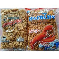 ราคา ข้าวเกรียบปลาหมึก ตราทะเลทอง ขนาด 420 กรัม,ข้าวเกรียบกุ้ง ตราทะเลไทย ขนาด 400 กรัม (18238921060)