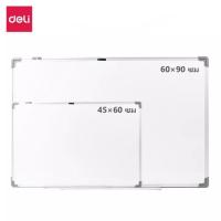 ราคา Deli ไวท์บอร์ด กระดานไวท์บอร์ด กระดานเขียนลบได้ คณะกรรมการการเขียน กระดานวาดเขียน ขนาด 45×60 /60×90 ซม.Whiteboard (8353684925)