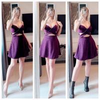 ราคา Gt29 ชุดเดรสสั้นรัดรูป ผ้าเลื่อมกลิตเตอร์ มีซับในทั้งตัว ทรงสวยเซ็กซี่ ใส่ไปปาร์ตี้ เที่ยวกลางคืน พริตตี้ mc pr ออกงาน (18473439246)