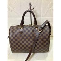 ราคา กระเป๋าสะพายข้าง Lv damier speedy30 ทรงหมอน หนังฉ่ำ มือสองพร้อมใช้ (22567874996)