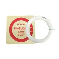 ราคา หลอดนีออน T9 22W หลอดไฟ ฟลูออเรสเซนต์กลม หลอดโค้ง ยี่ห้อ Hitachi , LeKise (23119240598)