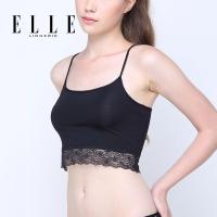 ราคา ELLE lingerie Camisole เสื้อบังทรงสายเดี่ยวตั้วสั้นแต่งชายลูกไม้ - LH1727/LH1730 (8415284810)