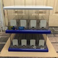ราคา ส่งต่อตู้โชว์บุหรี่ 2ชั้น 8ช่อง (18289324336)