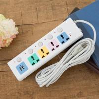 ราคา ปลั๊กไฟ 7 ช่อง 2500W ปลั๊กพ่วง ปลั๊กสามตา ปลั๊กสายต่อพ่วง ปลั๊กไฟ usb ปลั๊กชาร์จ USB รางปลั๊กไฟ สายยาว (5361976771)