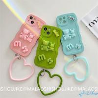 ราคา ใหม่ เคสโทรศัพท์มือถือ ลายหมีน่ารัก 3D สําหรับ Oppo A9 2020 A5 2020 case A15 A15S A53 A31 F11 A3S A12E R17 Pro Reno 7Z Reno 5 Pr (12497189671)