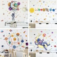 ราคา 【wuxiang】สติกเกอร์ติดผนัง ลายการ์ตูนนักบินอวกาศ ดาวเคราะห์ จักรวาล สําหรับตกแต่งห้องนอน (18212641916)