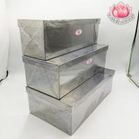 ราคา กล่องสแตนเลสใส่ธูปเทียน กล่องใส่ธูปเทียน เล็ก/กลาง/ใหญ่ (11680767610)