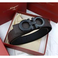 ราคา Salvatore Ferragamo เข็มขัดหนังวัวแท้ หัวเข็มขัดแบน สไตล์นักธุรกิจ สําหรับผู้ชาย (10399427556)