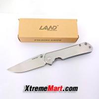 ราคา มีดพับ Land รุ่น 810 ใบมีดสแตนเลส ระบบ Liner Lock Stainless Steel Folding Knife (ใบเงิน ด้ามเงิน) (1720712249)