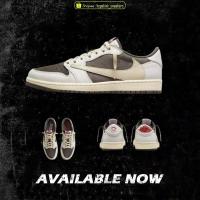 ราคา Nike Air Jordan 1 Low OG x Travis Scott Reverse Mocha DM7866 162 ( ของแท้ 100% ) รองเท้าผ้าใบลําลอง สําหรับผู้ชาย และผู้หญิง (18390258563)