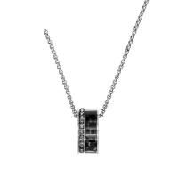 ราคา Swarovski ALTO สร้อยคอ จี้แหวนเรขาคณิต เรียบง่าย ของขวัญวันเกิด สําหรับผู้ชาย x413 (22838697577)