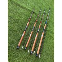 ราคา คันเบ็ด Jumbo RED FOX คันเรดฟ๊อค เรดฟ๊อก เบท สปิน ด้ามไม้ก๊อกเเท้ รุ่นเหนียวมาก เหนียวทนแอคชั่นดีมาก 2ท่อน (23206583264)