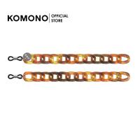 ราคา KOMONO Cord Brooks Tortoise สายคล้องแว่นตาสีน้ำตาล (3490786058)