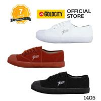 ราคา GOLDCITY รุ่น1405 รองเท้านักเรียน รองเท้าผ้าใบนักเรียน รองเท้านักเรียนราคาถูก โกลด์ซิตี้ (3731972224)
