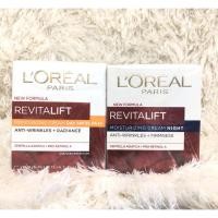 ราคา [แพ็กคู่] ลอรีอัล ปารีส รีไวทัลลิฟท์ กลางวัน + กลางคืน Loreal Paris REVITALIFT Day Cream 50ml+ Night Cream 50ml (1128312477)