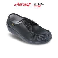 ราคา Aerosoft (แอโร่ซอฟ) รองเท้าคัทชู รองเท้าใส่ทำงาน รองเท้าเพื่อสุขภาพ รุ่น NW9092 สีดำ (4445312682)