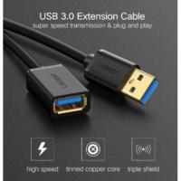 ราคา UGREEN 30126 สายพ่วงต่อ ขยายความยาว USB Extension Cable USB 3.0 ยาว 1.5 เมตร (5133217665)