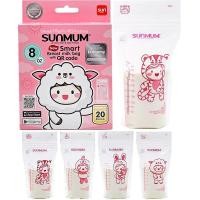 ราคา SUNMUM ถุงเก็บน้ำนมแม่ 8 ออนซ์ 1 กล่อง (2787045043)