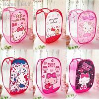ราคา พร้อมส่ง ตะกร้าผ้าพับได้ ถังผ้าอเนกประสงค์ ลายการ์ตูน คิตตี้ โดเรม่อน Kitty Doraemon | Bluerubystore (13410540331)