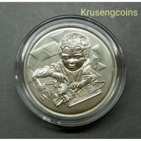 ราคา เหรียญวันเด็กปีพ.ศ.2564 UNCไม่ผ่านใช้พร้อมบรรจุตลับ (6377758308)