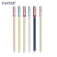 ราคา FASTER (ฟาสเตอร์) ปากกาลูกลื่น ด้ามเหลี่ยม 0.38 ราคาต่อด้าม รหัส CX912-FAN (2042598207)