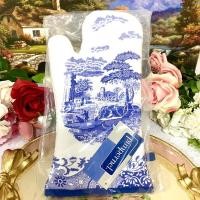 ราคา Pimpernel Spode Blue Italian Gauntlet ถุงมือ ถุงมือเบเกอรี่ ถุงมือกันร้อน ถุงมือเตาอบ (9654932116)