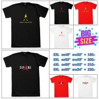ราคา "สู้ต่อไป" เสื้อคนอ้วน เสื้อไซส์ใหญ่ สกรีน KEEP WALKING เสื้อแฟชั่น SPORT สกรีน SUPREME JORDAN สุพรีม จอร์แดน อก48"-64" (6425987572)