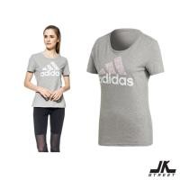 ราคา [โค้ด 15X5FE ลด 15%] adidas เสื้อยืดผู้หญิง Foil Text Bos Tee รุ่น CV4565 (Grey) ของแท้ ป้ายช็อปไทย เสื้อยืด เสื้อ (2156878609)